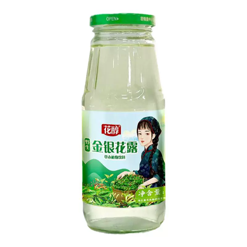 花醇 野生金银花露 340ml*5瓶 ￥13.5