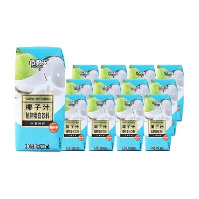 88VIP：佰恩氏 椰汁植物蛋白饮料200ml×12瓶*2件 37.85元包邮（合18.93元/件）