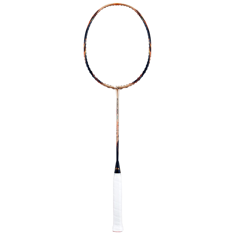 李宁 雷霆100专业碳纤维进攻型羽毛球拍雷霆80战戟 4U-雷霆50蓝绿 559元（需用