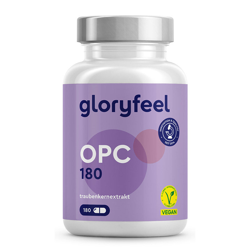 GloryFeel 德国葡萄籽胶囊500mgOPC低聚原花青素提取物VC 180粒 53.26元（需买2件，