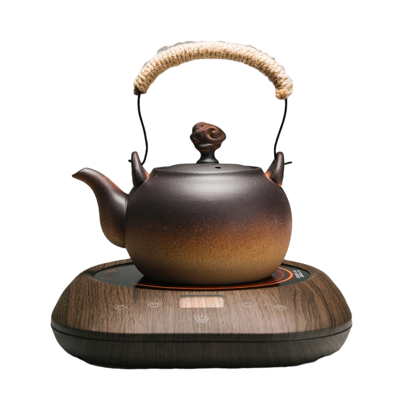 移动端、京东百亿补贴：容山堂 粗陶茶壶煮茶器茶具套装泡茶壶烧水壶电陶