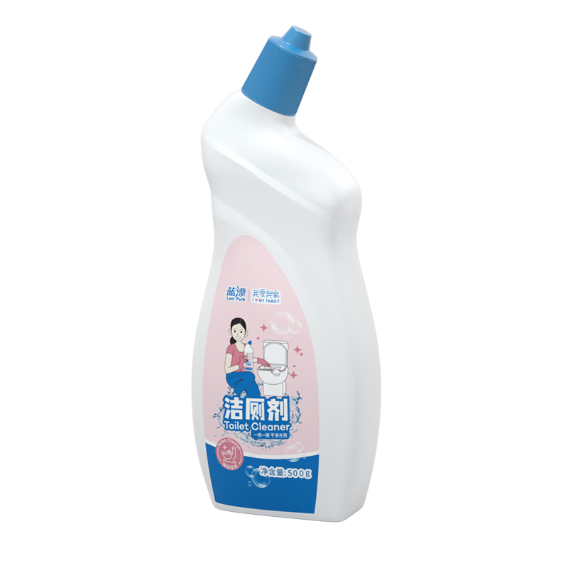 蓝漂 洁厕剂 500ml 4.9元