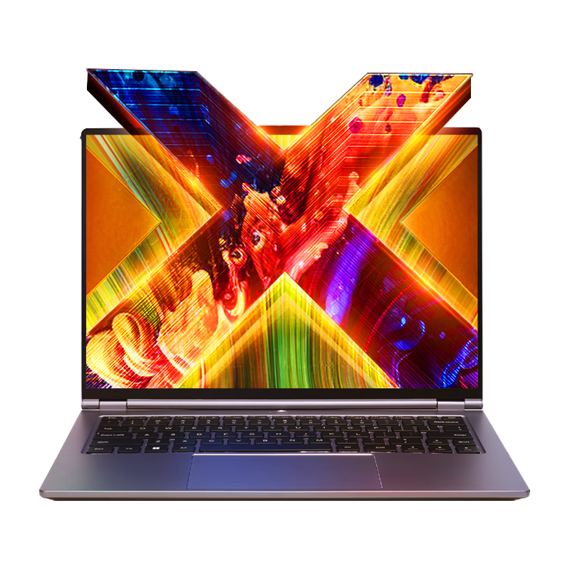 机械革命 无界14X （ R7 H 255 32G 1T 80Wh 120Hz 2.8K 灰)办公笔记本电脑轻薄游戏本 