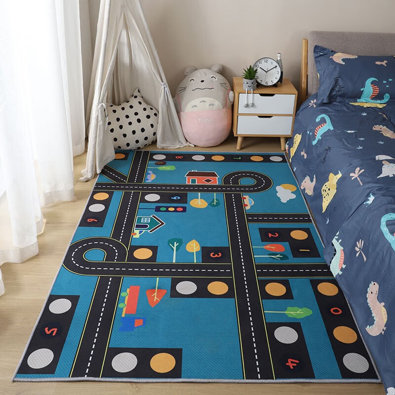 KAYE 儿童房地毯加厚 家用客厅卧室定制 80x160 cm 28.12元（需买2件，需用券）