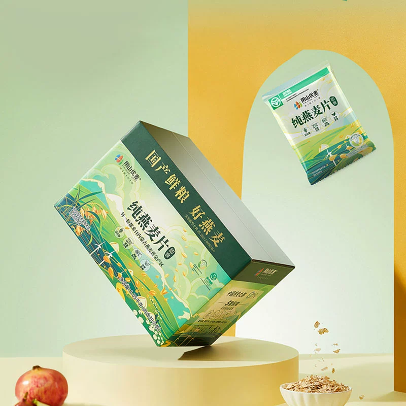 阴山优麦 纯燕麦片1050g箱 券后19.9元