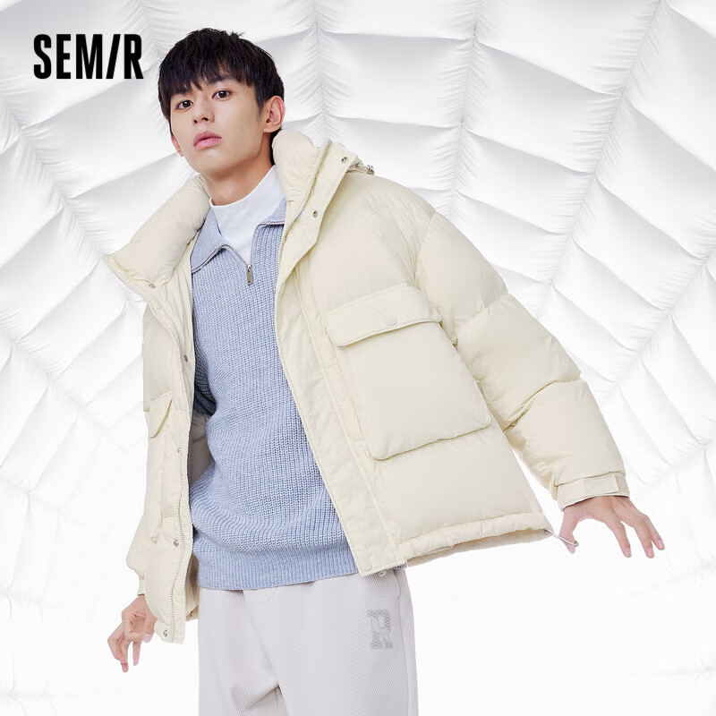 20点开始：Semir 森马 工装休闲羽绒服 109722113142 135元包邮（需用券）