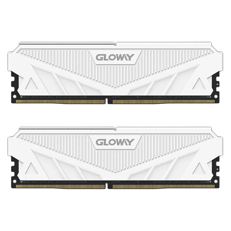 光威 GW 光威 天策系列 DDR4 3200MHz 台式机内存 马甲条 皓月白 CL18 299元