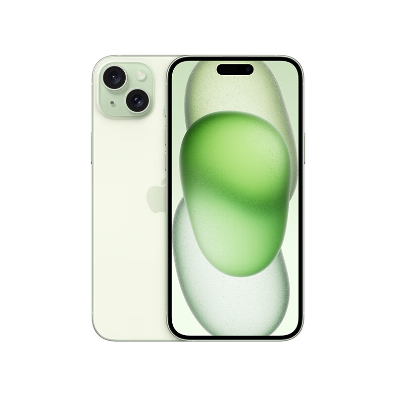 Apple 苹果 iPhone 15 Plus (A3096) 512GB 绿色 支持移动联通电信5G 双卡双待手机 8698