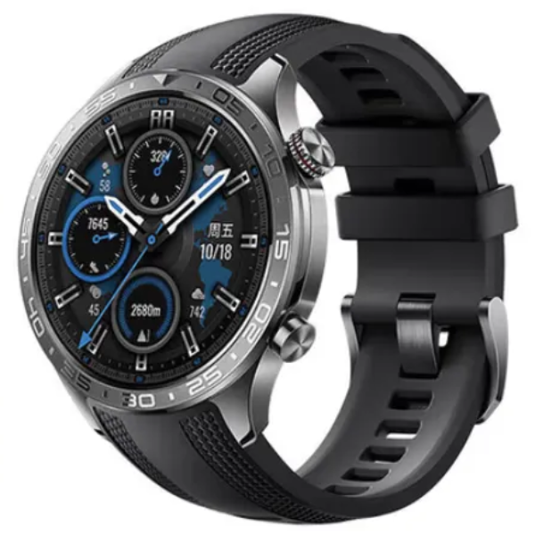 荣耀 5 Pro 智能手表 46.3mm 蓝牙版 黑色氟橡胶表带 1359.15元