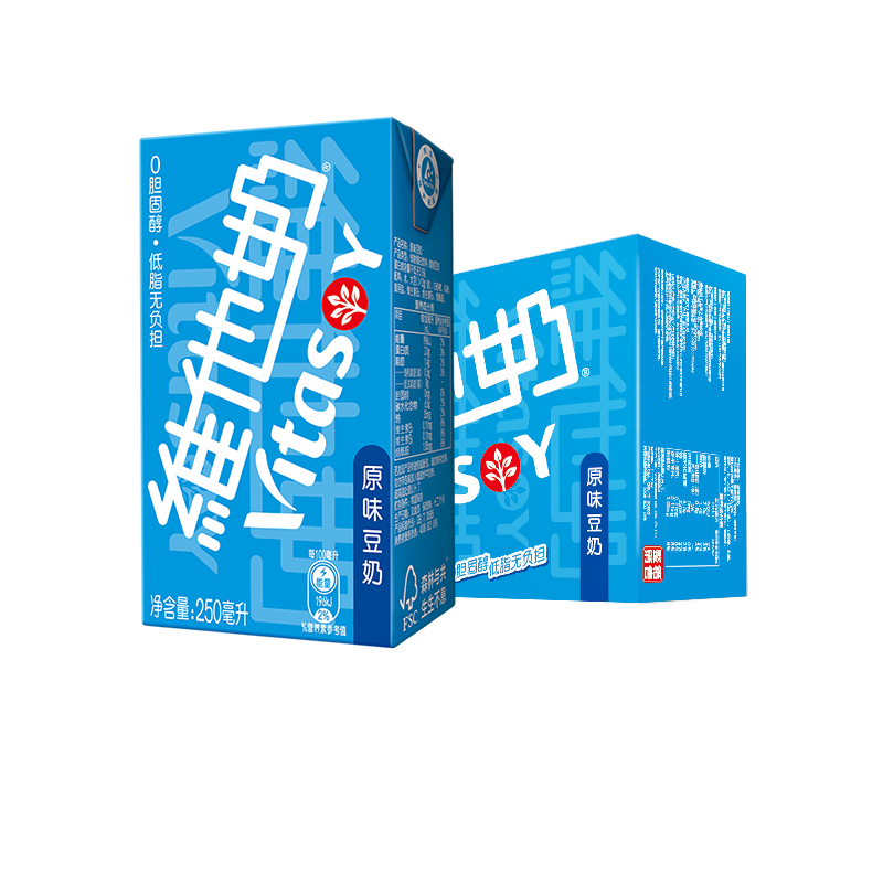 维他奶 原味豆奶250ml*16盒 25.73元
