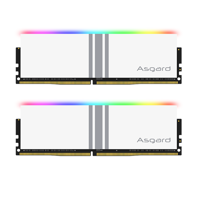 PLUS会员：（Asgard）阿斯加特 64GB(32Gx2)套装 DDR5 6400 台式机内存条 女武神·瓦