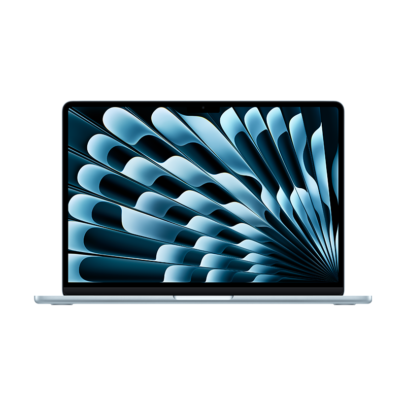 Plus:Apple/苹果AI笔记本/2025款MacBook Air13英寸M4 (10+8核) 16G 256G天蓝色电脑MC6T4CH/A 6351.21元