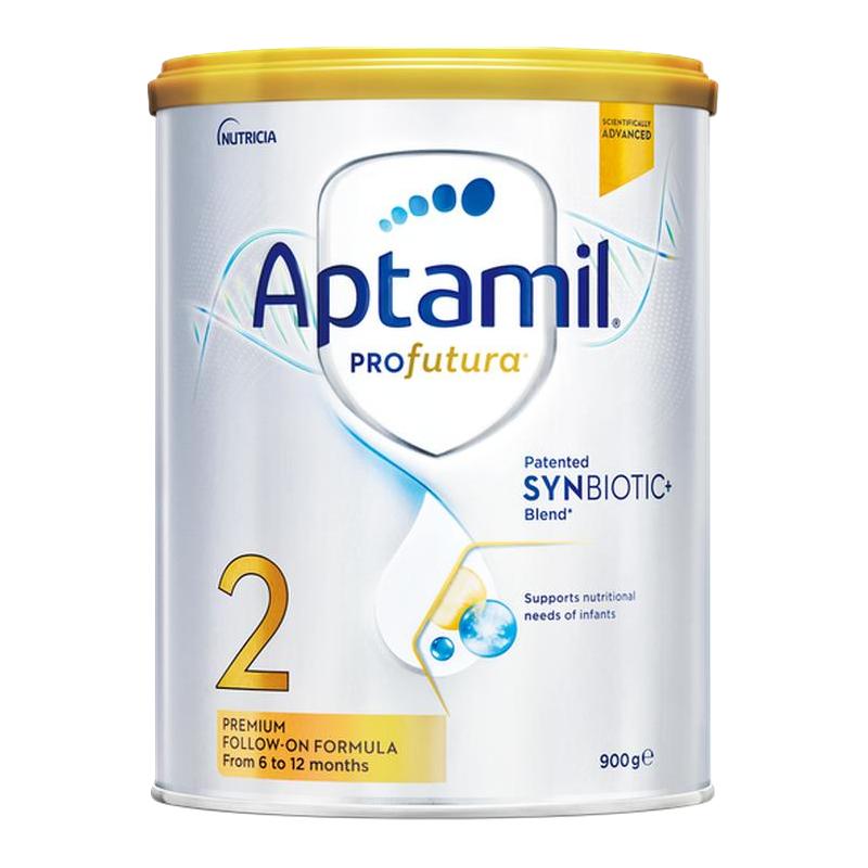 爱他美 澳洲白金版 婴儿奶粉 2段 900g （含税） 225元