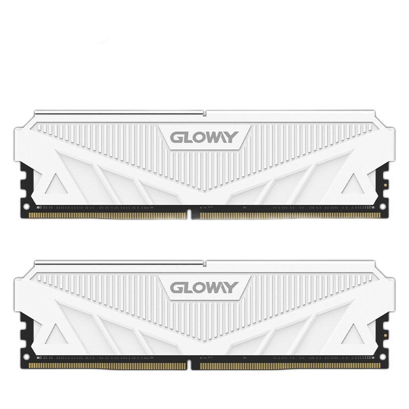 GLOWAY 光威 天策系列 DDR5 5200MHz 台式机内存 马甲条 皓月白 16GB 217.81元