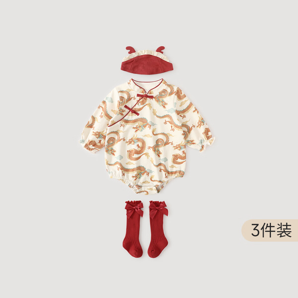 巴厘小猪 百天衣服 女宝宝连体衣 29元 - 线报酷
