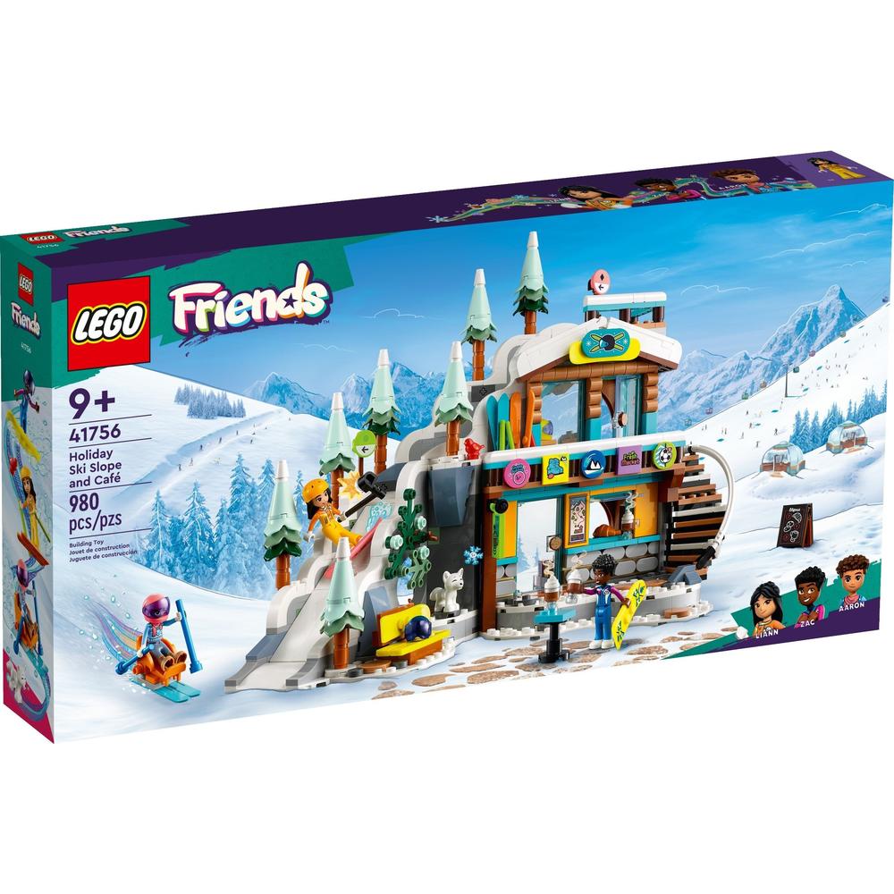 移动端、京东百亿补贴：乐高 LEGO Friends好朋友系列 41756 假日滑雪场 415.8元