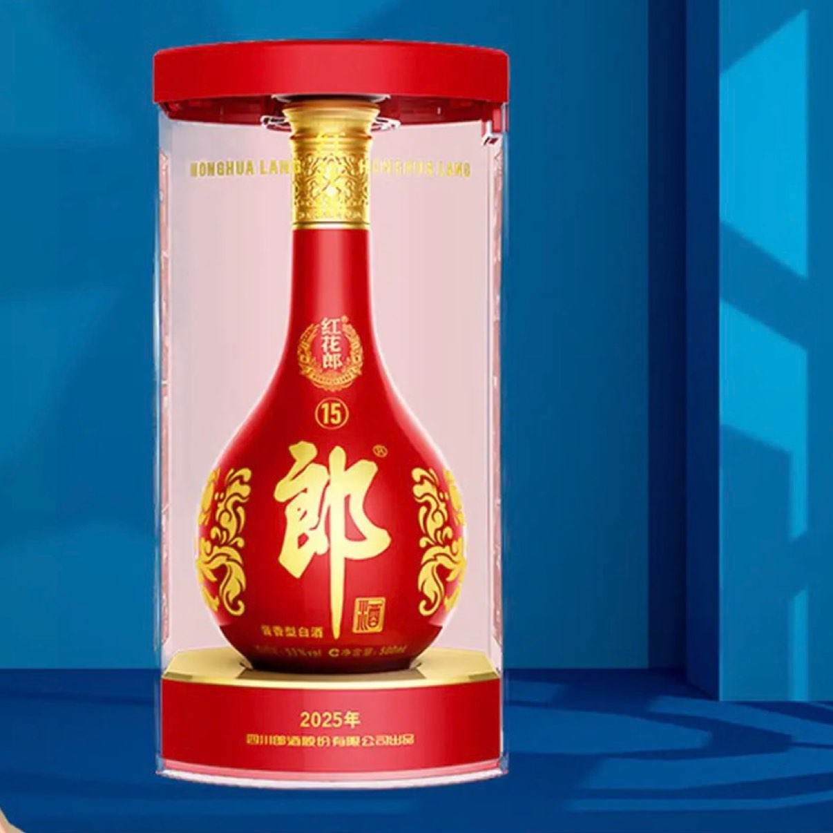 郎酒 红花郎15 酱香型白酒 53度 500mL 320元