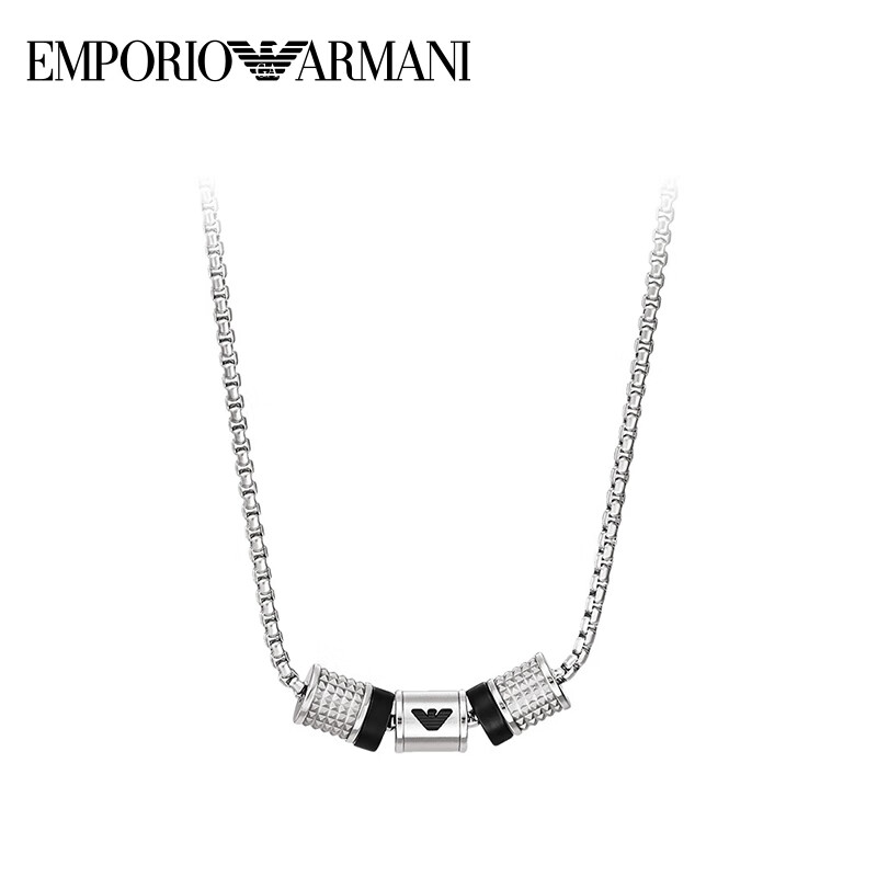 EMPORIO ARMANI 转运小蛮腰系列 银色 EGS2998040 399元（需用券）