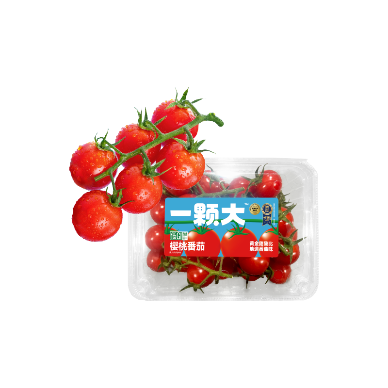 京鲜生 红宝石樱桃番茄 418g*2盒 19.9元