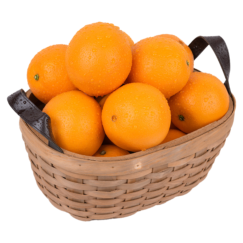 京鲜生 江西赣南脐橙 净重8斤彩箱单果200g+ 源头直发包邮 25.3元（需用券）