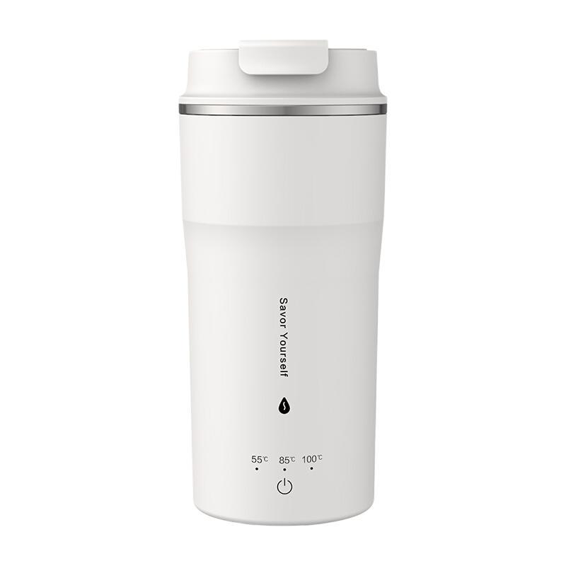 Midea 美的 电热水杯咖啡杯便携式旅行杯小型家用净甜户外保温杯电水壶烧水