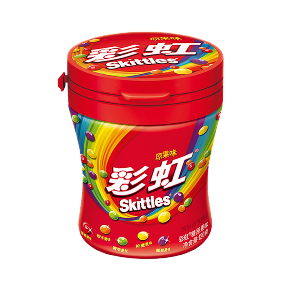 88VIP：Skittles 彩虹 糖 原果味 120g 10.36元