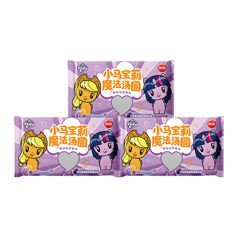 思念 小马宝莉联名 魔法蓝莓汤圆 160g*3袋 共30只 8.91元（需用券）