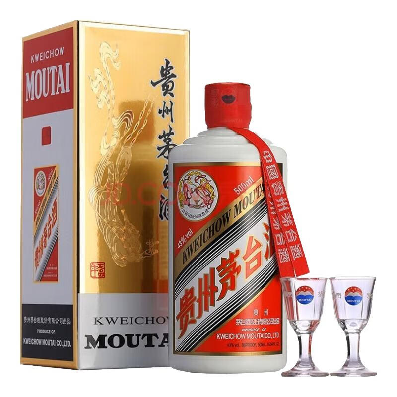 茅台 MOUTAI 贵州茅台酒 飞天茅台 500ml 单瓶装 1499元