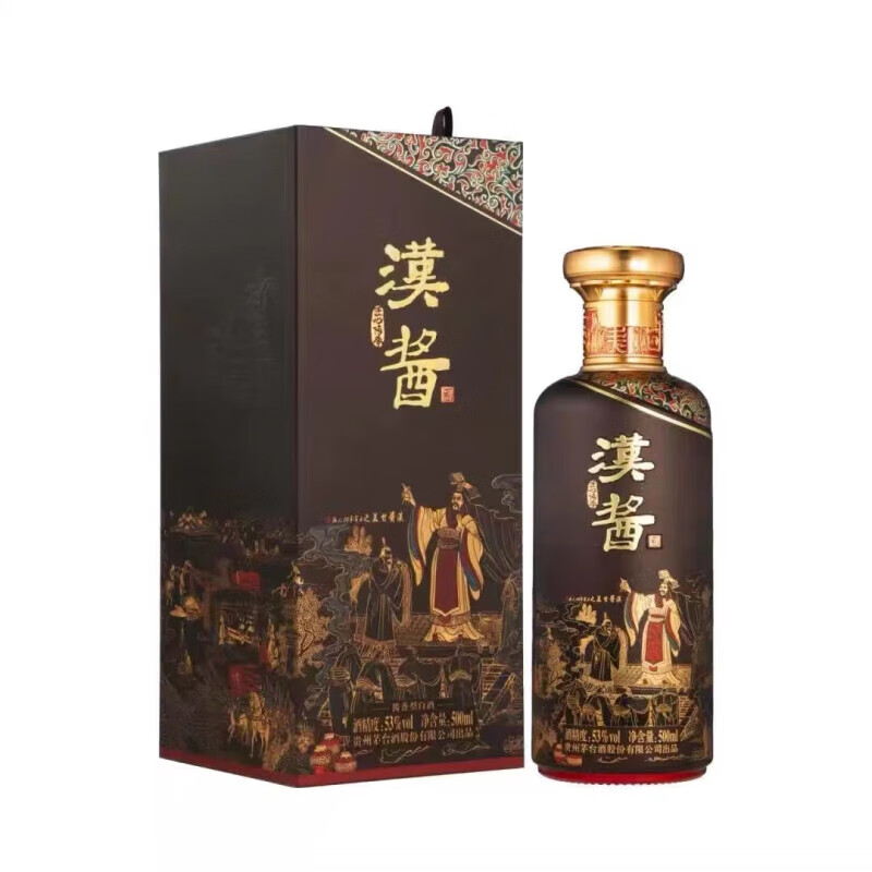 贵州茅台 酱香型白酒 汉酱系列 53度 500mL 1瓶 匠心传承单盒装 385.16元