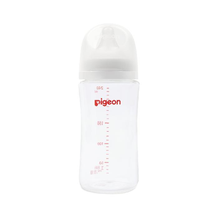 Pigeon 贝亲 自然实感第3代PRO系列 AA188 玻璃奶瓶 240ml L 6月+ 98.37元