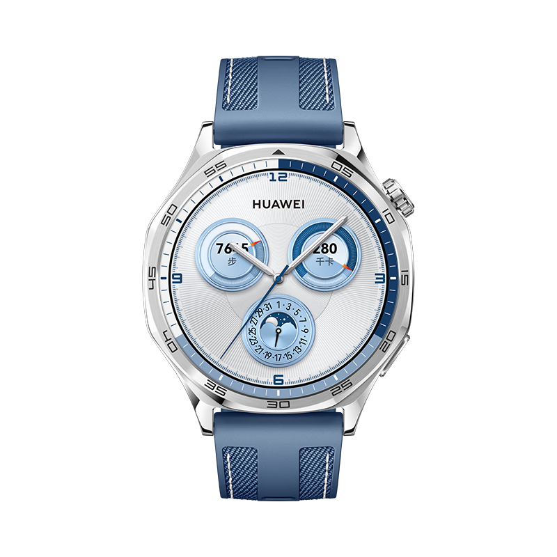 再降价：HUAWEI/华为 WATCH GT5 46mm 智能手表 托帕蓝 952.2元