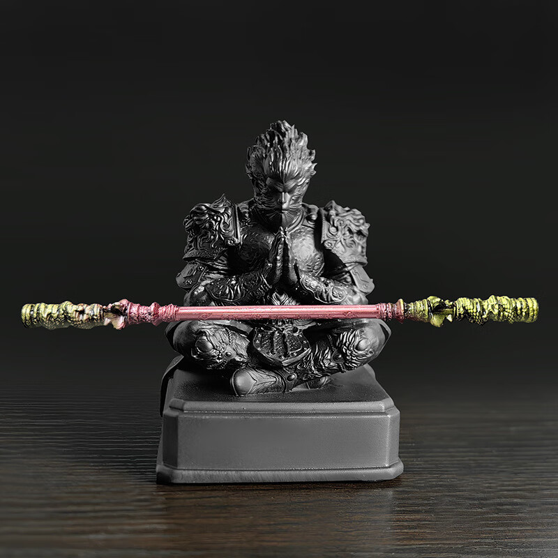 米良品 国风黑神话悟空桌面摆件 送金箍棒 39元（需用券）