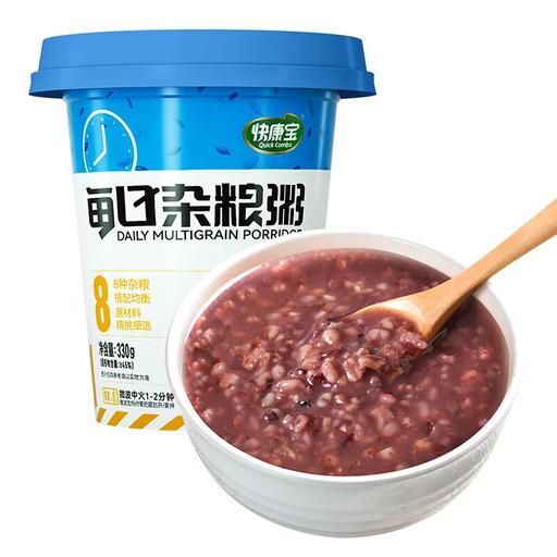 快康宝 八宝粥杂粮粥速食早餐粥 6杯装 7.9元（需用券）