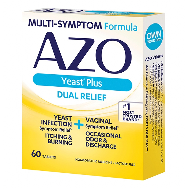 AZO 小黄盒 护理益生菌 60粒/盒 74元（需买2件，需用券）
