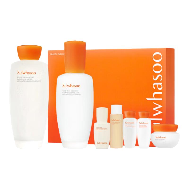 雪花秀 滋盈肌本水乳护肤礼盒水 7件套 水150+乳125 211.37元（需用券）