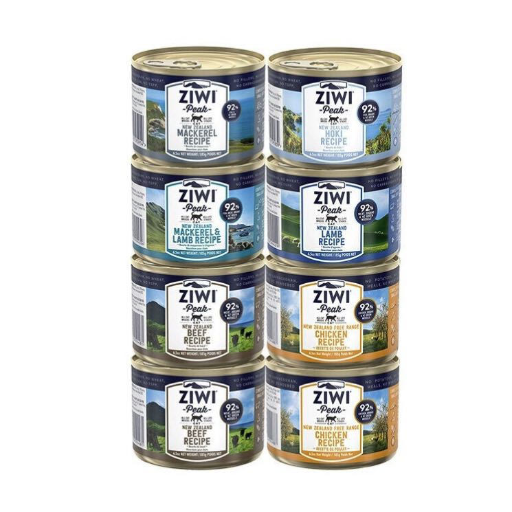 88VIP：ZIWI 滋益巅峰 混合口味全阶段猫粮 主食罐185g×6 97.6元（需用券）