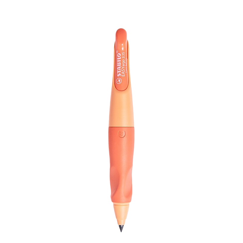 7日0点：STABILO 思笔乐 CN/B57511-5 胖胖铅自动铅笔 马卡龙橙 HB 3.15mm 单支装 41.8