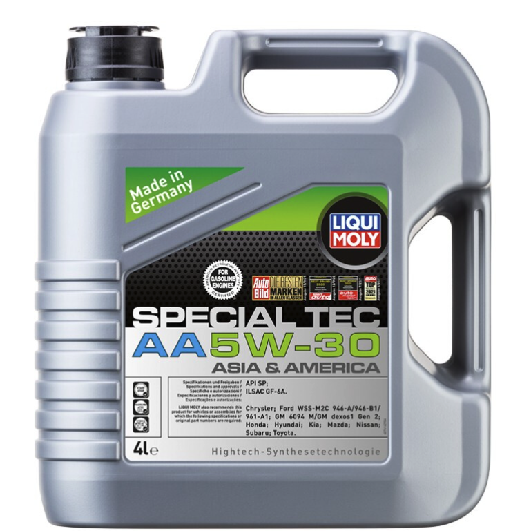 LIQUI MOLY 力魔 5W-30 SP级 全合成机油 4L 250元