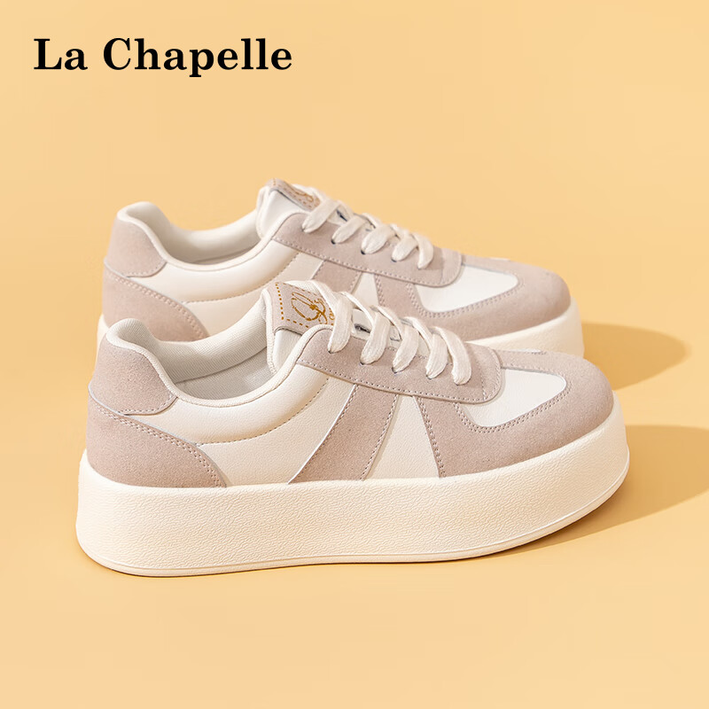 La Chapelle 百搭休闲鞋简约时尚运动板鞋 ￥69