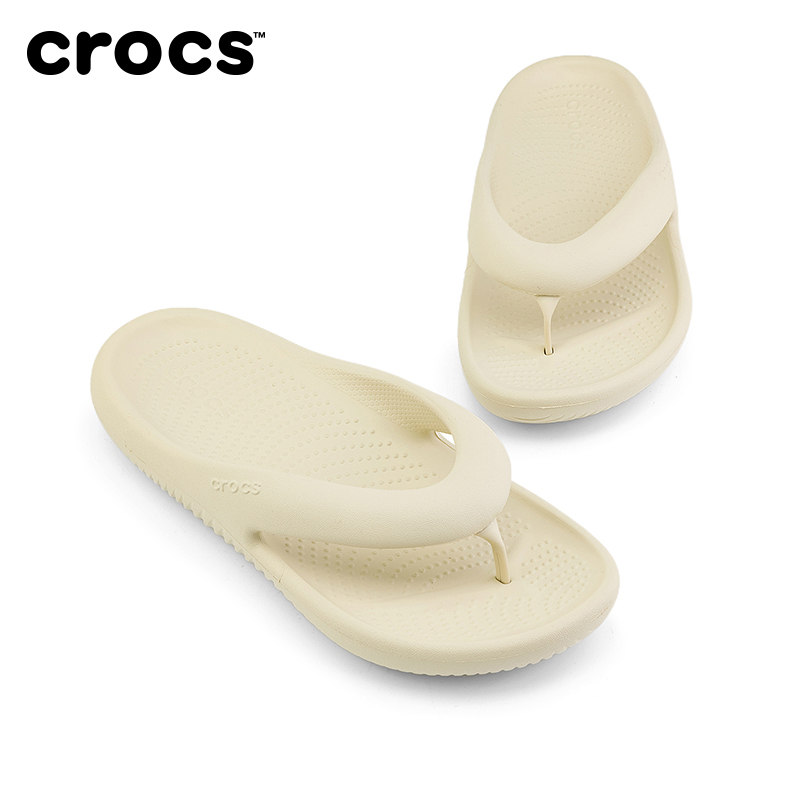 crocs 卡骆驰 拖鞋卡骆驰面包人字拖女鞋户外夹脚拖鞋男沙滩鞋|208437 233.41元