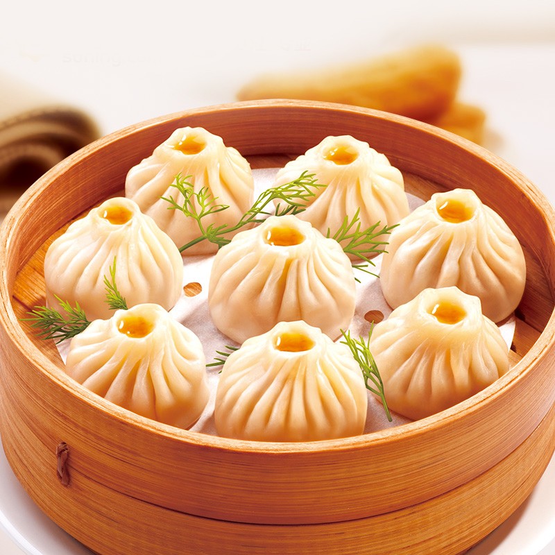 三全 中式早餐包点速食灌汤包/豆沙包/奶黄包/春卷/油条/薄饼/馄饨 任选 3.6