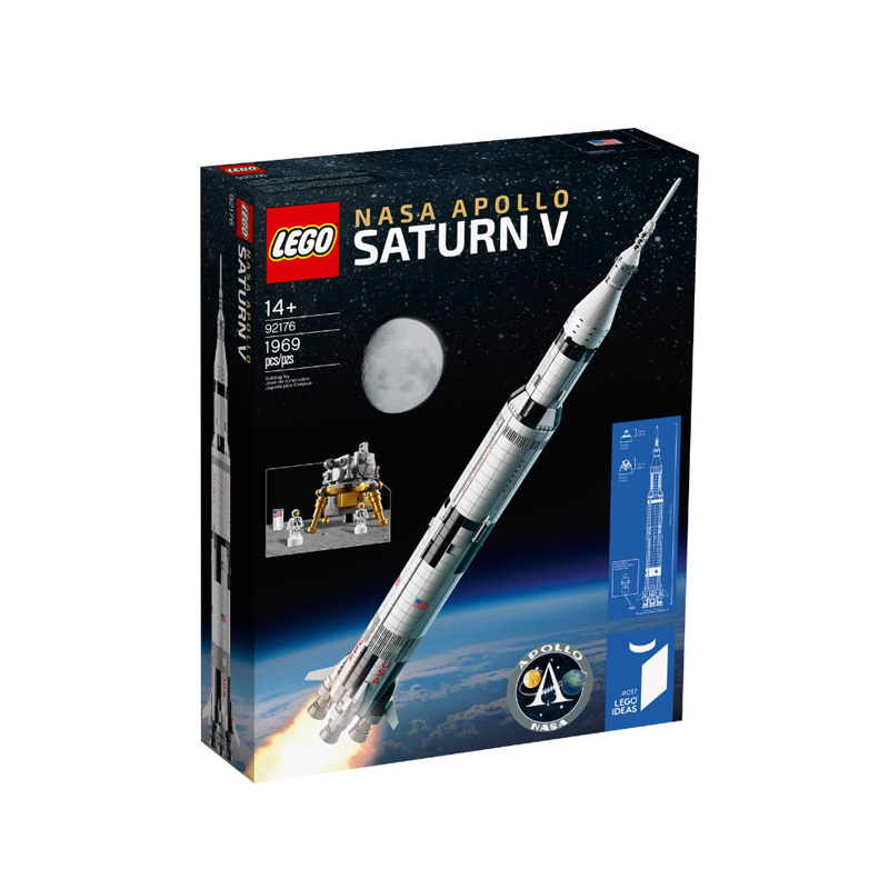 LEGO 乐高 92176阿波罗土星5号火箭积木拼搭益智玩具玩具 1139.05元