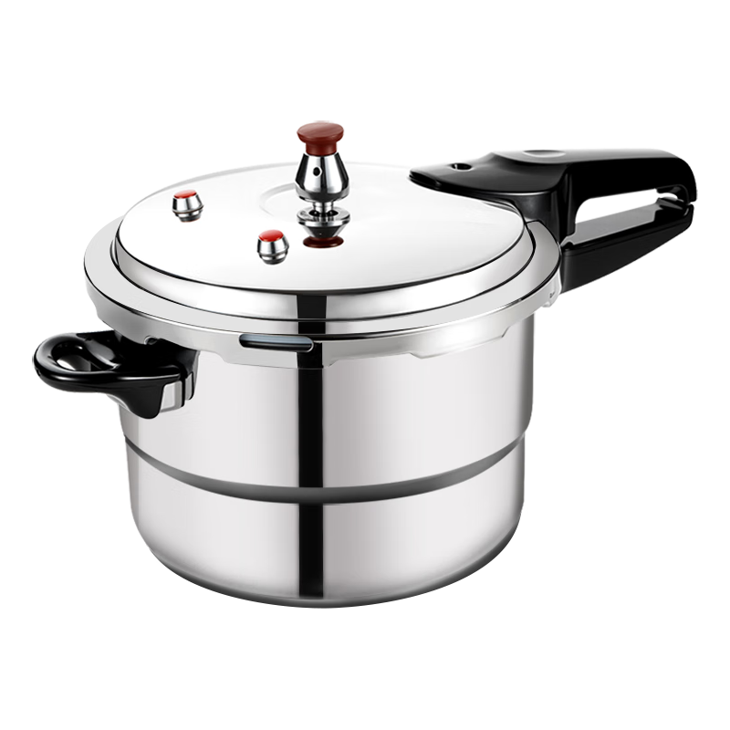 荣事达 不锈钢高压锅燃气灶电磁炉通用压力锅小号快煮锅防爆家用锅具 明