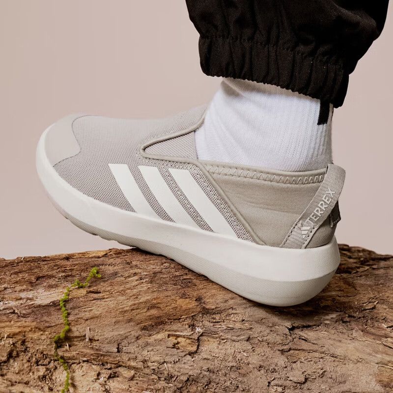 adidas 儿童 BOAT SLIP-ON C 户外一脚蹬运动鞋JS1429 87元