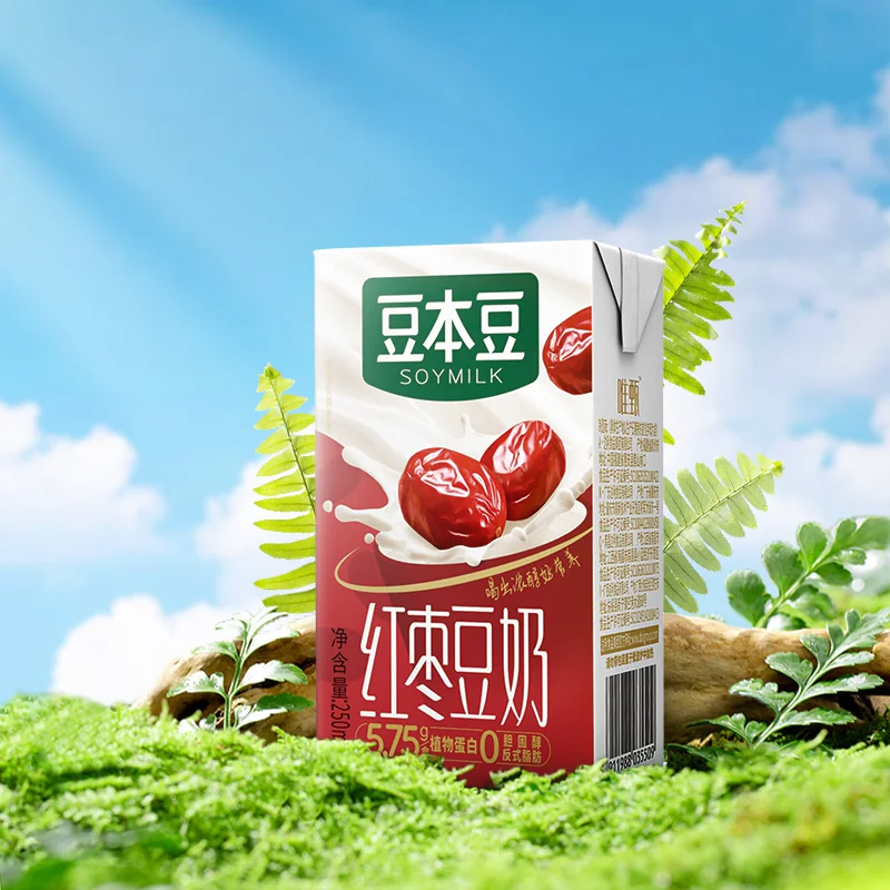 豆本豆 唯甄系列 红枣味 植物蛋白饮料250ml*24盒 25.04元 - 线报酷