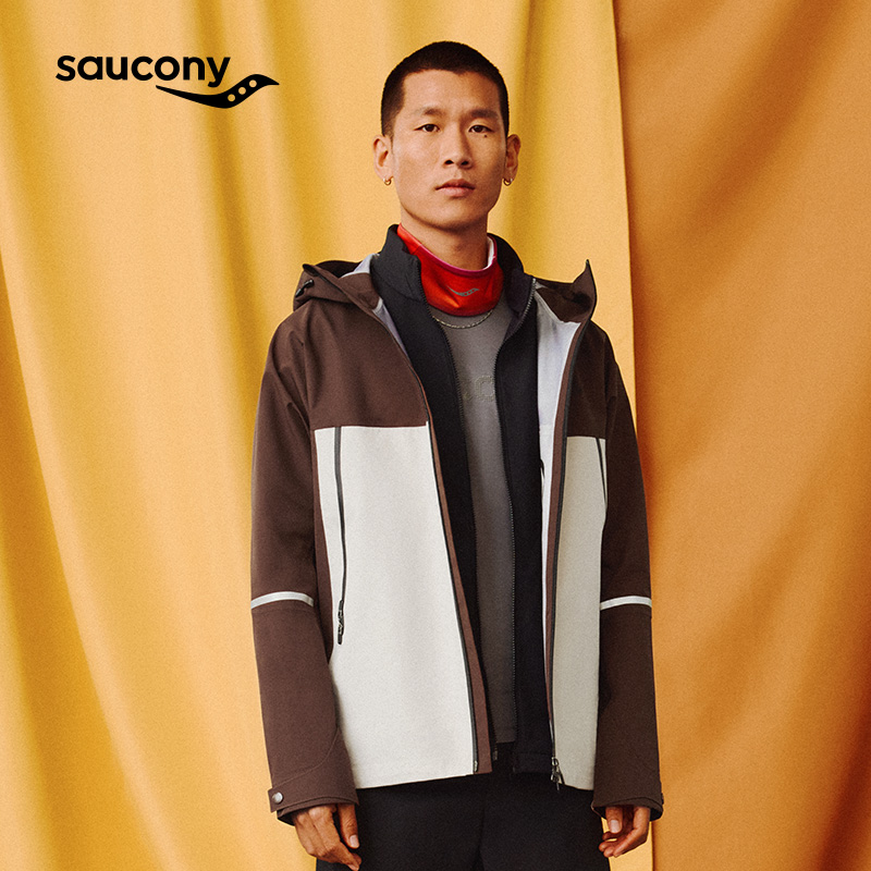 saucony 索康尼 彭于晏同款丨Saucony索康尼新年升咖CNY城市通勤户外三合一外套