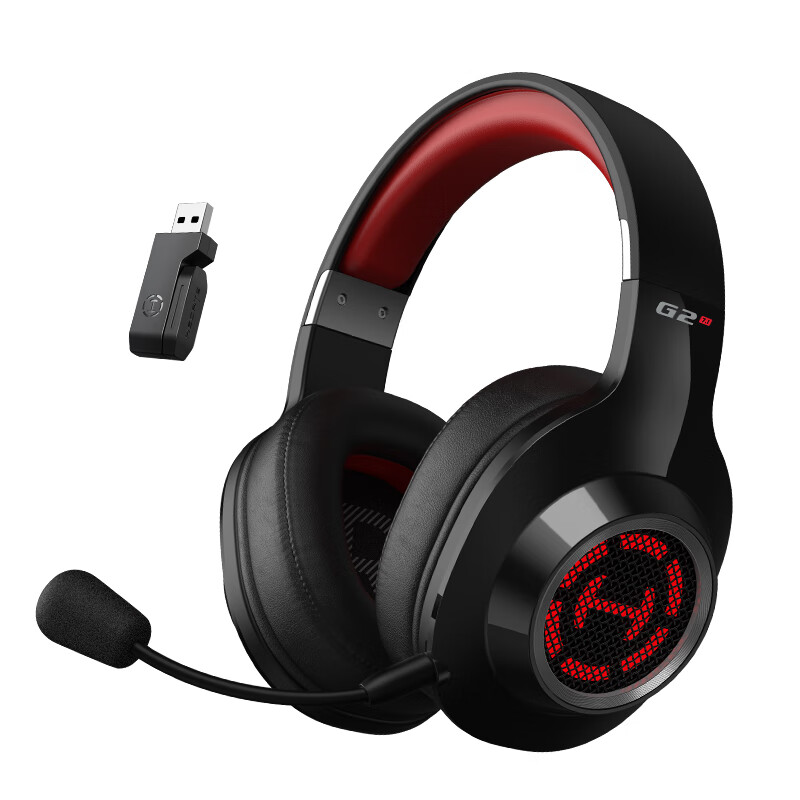 国家补贴:漫步者 HECATE G2无线 7.1版 2.4G有线蓝牙三模头戴式 211.65元