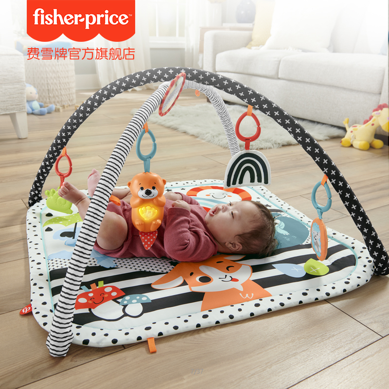 Fisher-Price 婴儿玩具0-3岁新生儿- 3合1趣味萌宠乐园器HBP41 239元