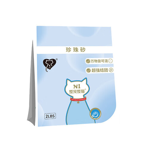 AATURELIVE N1爱宠爱猫 植物珍珠猫砂 2磅 9.9元