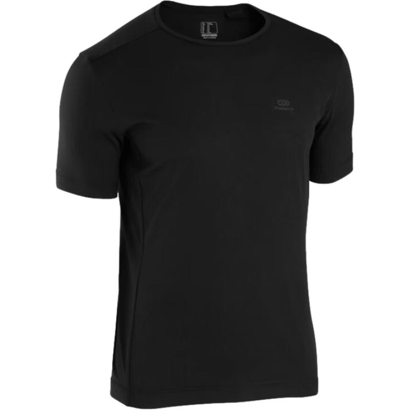 迪卡侬 短袖速干衣男训练宽松半袖上衣运动t恤男RUNM2501 39.9元